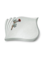 Grabstein Eterna/Omega Marmor Rose 4 (Color)