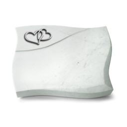 Grabstein Firenze/Omega Marmor Herzen (Alu)