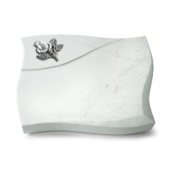 Grabstein Firenze/Omega Marmor Rose 3 (Alu)