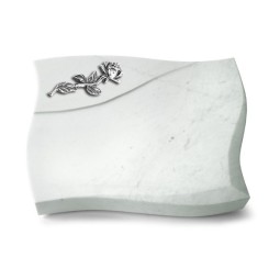 Grabstein Firenze/Omega Marmor Rose 7 (Alu)