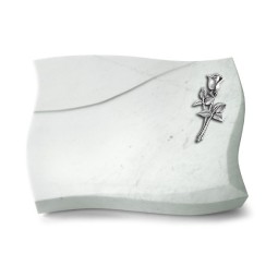 Grabstein Firenze/Omega Marmor Rose 8 (Alu)