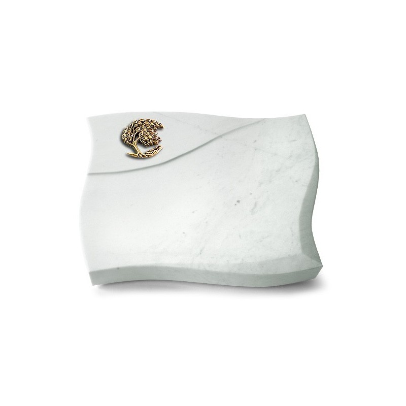 Grabstein Firenze/Omega Marmor Baum 1 (Bronze)