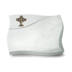 Grabstein Firenze/Omega Marmor Baum 2 (Bronze)