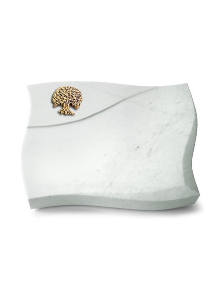 Grabstein Firenze/Omega Marmor Baum 3 (Bronze)