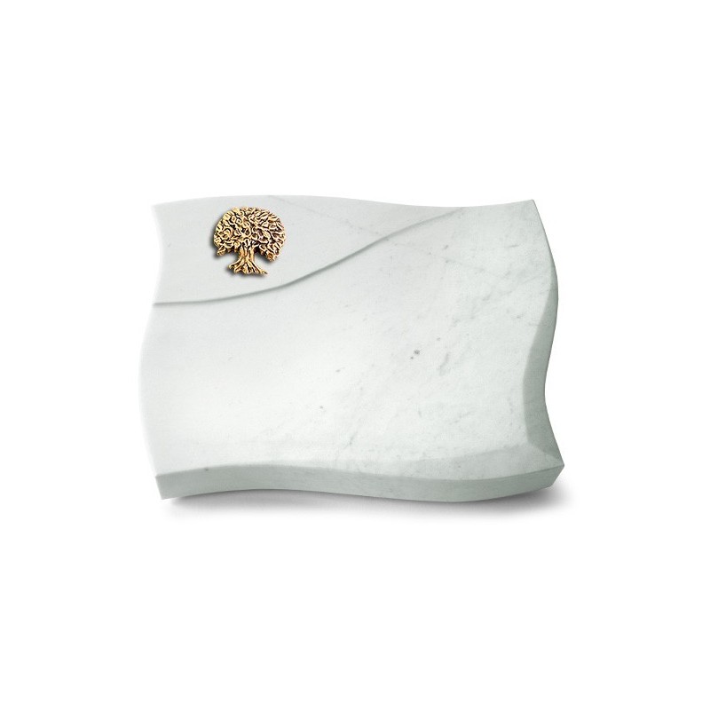 Grabstein Firenze/Omega Marmor Baum 3 (Bronze)