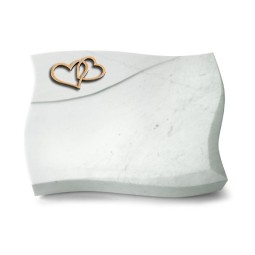 Grabstein Firenze/Omega Marmor Herzen (Bronze)