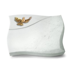 Grabstein Firenze/Omega Marmor Taube (Bronze)