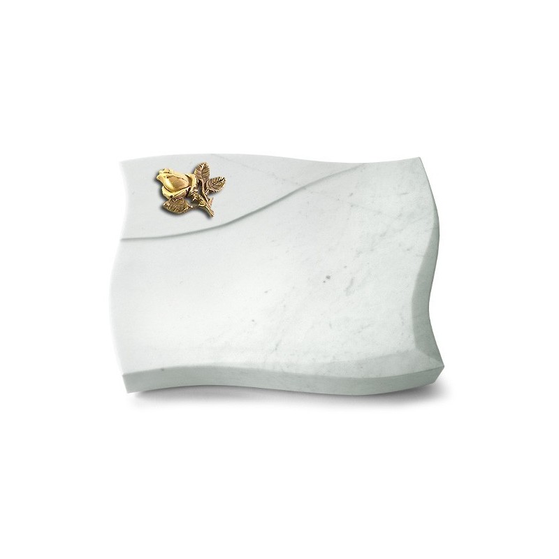 Grabstein Firenze/Omega Marmor Rose 3 (Bronze)