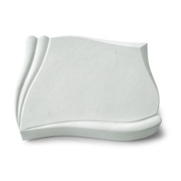 Grabstein Memory/Omega Marmor (ohne Ornament)