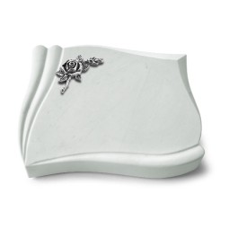 Grabstein Memory/Omega Marmor Rose 1 (Alu)