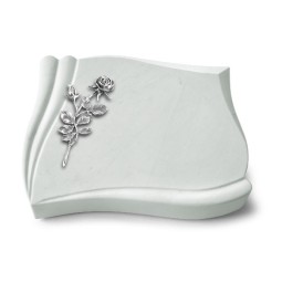 Grabstein Memory/Omega Marmor Rose 13 (Alu)