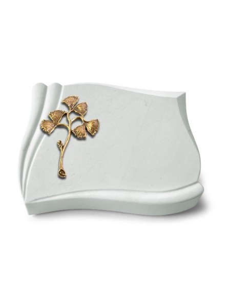 Grabstein Memory/Omega Marmor Gingozweig 1 (Bronze)