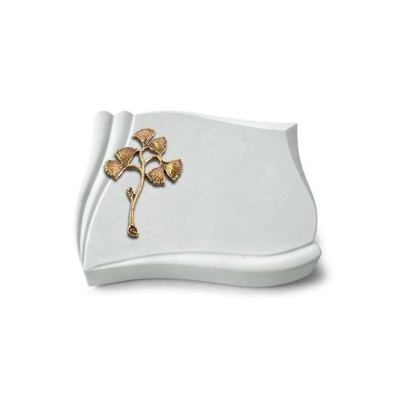 Grabstein Memory/Omega Marmor Gingozweig 1 (Bronze)