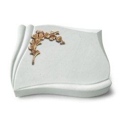 Grabstein Memory/Omega Marmor Gingozweig 2 (Bronze)
