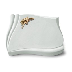 Grabstein Memory/Omega Marmor Rose 1 (Bronze)