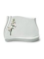 Grabstein Memory/Omega Marmor Orchidee (Color)