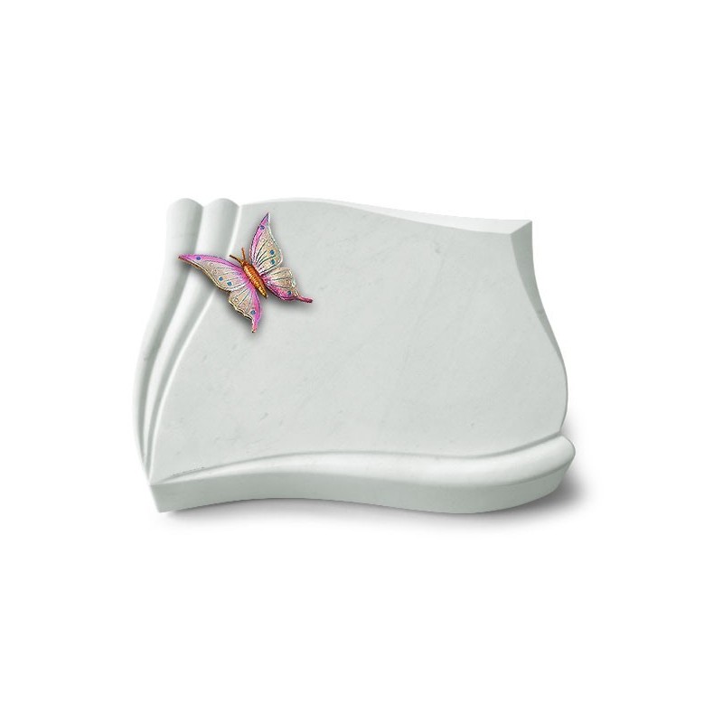 Grabstein Memory/Omega Marmor Papillon 1 (Color)
