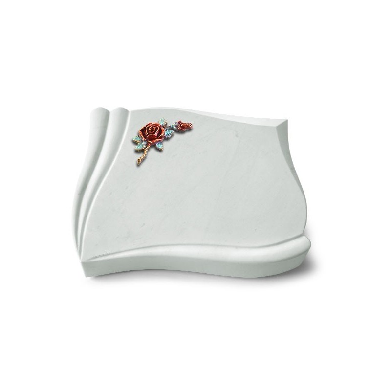 Grabstein Memory/Omega Marmor Rose 1 (Color)
