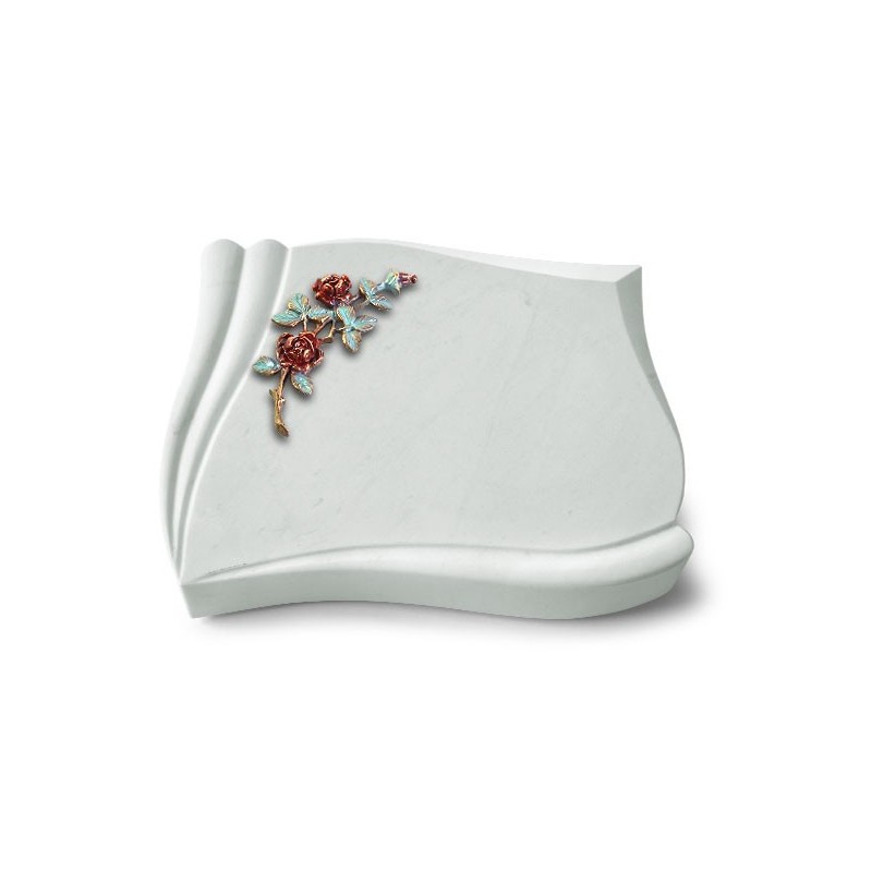Grabstein Memory/Omega Marmor Rose 3 (Color)