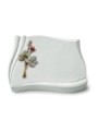 Grabstein Memory/Omega Marmor Rose 5 (Color)