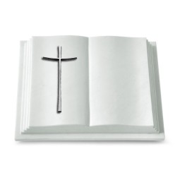 Grabbuch Livre Pagina/Omega Marmor Kreuz 2 (Alu)