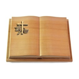 Grabbuch Livre Podest Folia/Woodland Kreuz 1 (Bronze)