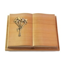 Grabbuch Livre Podest Folia/Woodland Lilie (Bronze)