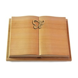 Grabbuch Livre Podest Folia/Woodland Papillon (Bronze)