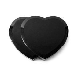 Grabstein Amoureux/Indisch Black (ohne Ornament) 50x40