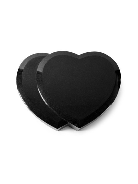 Grabstein Amoureux/Indisch Black (ohne Ornament) 50x40