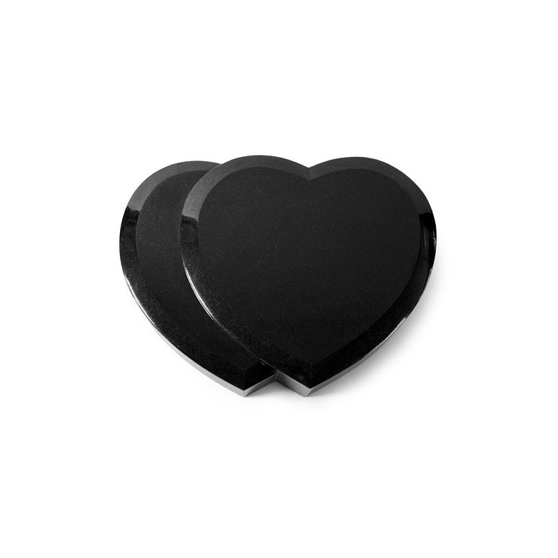 Grabstein Amoureux/Indisch Black (ohne Ornament) 50x40