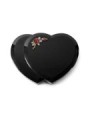 Grabstein Amoureux/Indisch Black Rose 1 (Color) 50x40
