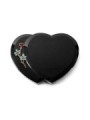 Grabstein Amoureux/Indisch Black Rose 4 (Color) 50x40