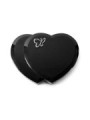 Grabstein Amoureux/Indisch Black Papillon (Alu) 50x40