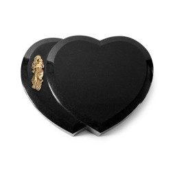 Grabstein Amoureux/Indisch Black Maria (Bronze) 50x40