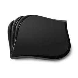 Grabstein Eterna/Indisch Black (ohne Ornament) 50x40