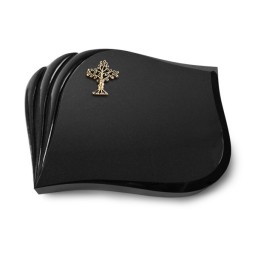 Grabstein Eterna/Indisch Black Baum 2 (Bronze) 50x40