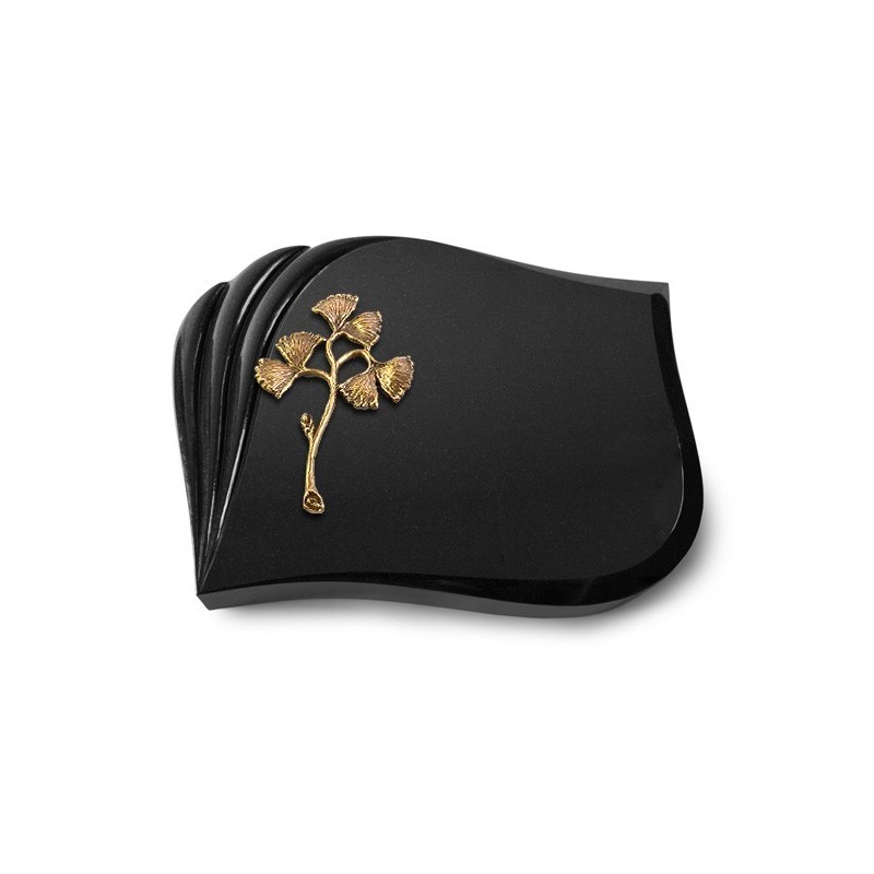 Grabstein Eterna/Indisch Black Gingozweig 1 (Bronze) 50x40