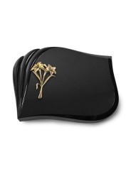 Grabstein Eterna/Indisch Black Lilie (Bronze) 50x40