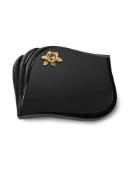 Grabstein Eterna/Indisch Black Rose 4 (Bronze) 50x40