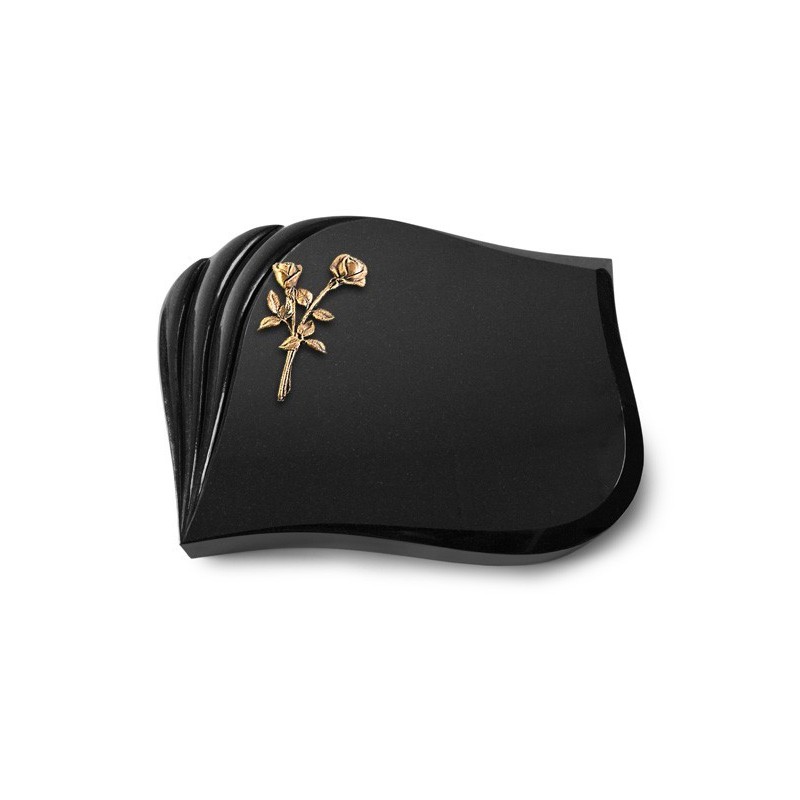 Grabstein Eterna/Indisch Black Rose 10 (Bronze) 50x40