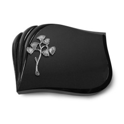 Grabstein Eterna/Indisch Black Gingozweig 1 (Alu) 50x40