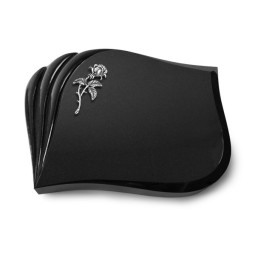 Grabstein Eterna/Indisch Black Rose 2 (Alu) 50x40