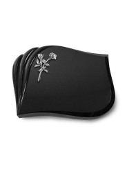 Grabstein Eterna/Indisch Black Rose 10 (Alu) 50x40