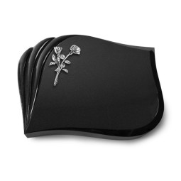 Grabstein Eterna/Indisch Black Rose 10 (Alu) 50x40