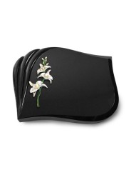 Grabstein Eterna/Indisch Black Orchidee (Color) 50x40