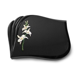 Grabstein Eterna/Indisch Black Orchidee (Color) 50x40