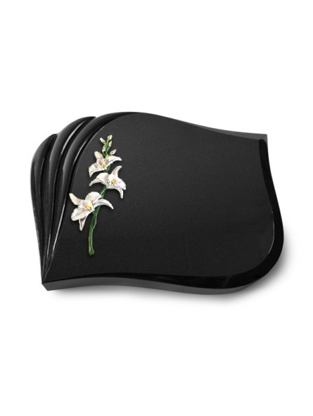 Grabstein Eterna/Indisch Black Orchidee (Color) 50x40