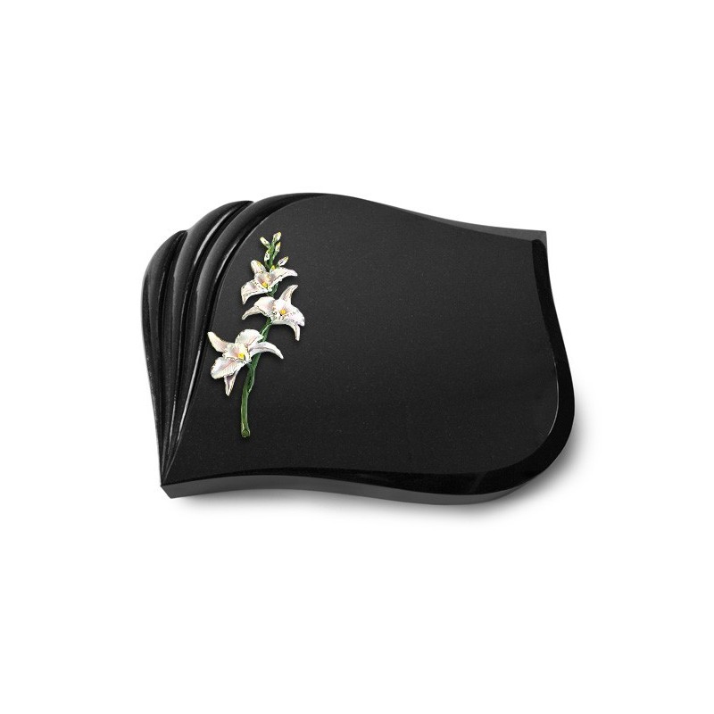Grabstein Eterna/Indisch Black Orchidee (Color) 50x40