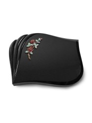 Grabstein Eterna/Indisch Black Rose 3 (Color) 50x40